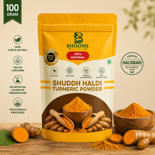 Bhoome Shuddh Haldi Powder – 100g