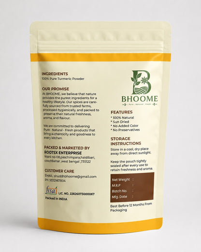 Bhoome Shuddh Haldi Powder – 500g